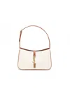 Saint Laurent Le 5 A 7 Ysl Shoulder Bag In Canvas