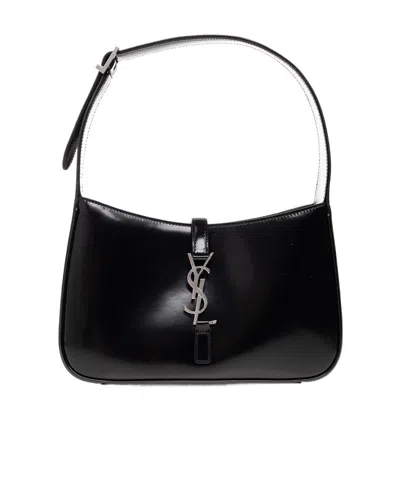 Saint Laurent Le 5 À 7 Hobo Bag In Black