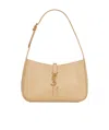 Saint Laurent Le 5 À 7 Hobo Bag In Smooth Leather In Nude