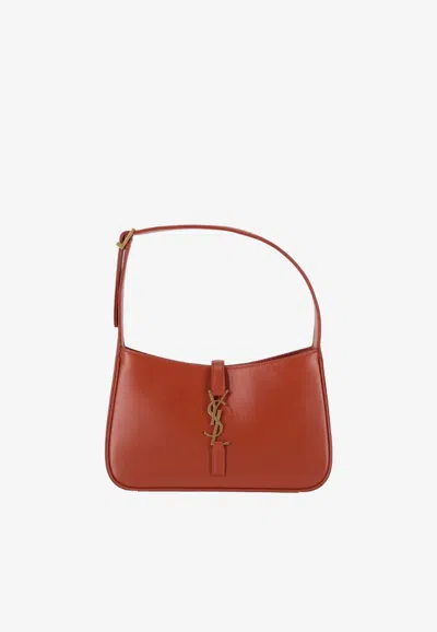 Saint Laurent Le 5 Á 7 Shoulder Bag In Red