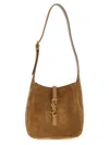 Saint Laurent Le 5 A 7 Small Suede Hobo Shoulder Bag