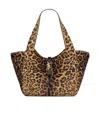 Saint Laurent Leather Bea Le 5 À Tote Bag
