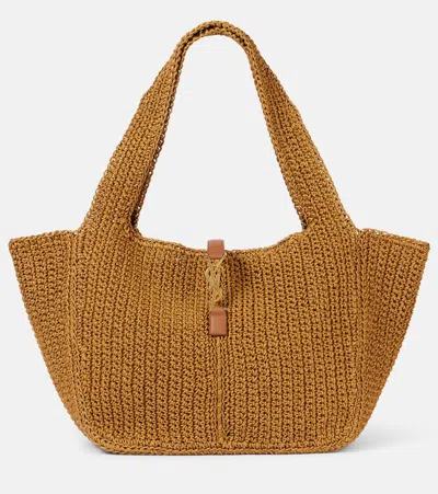 Saint Laurent Le 5 À 7 Bea Large Cord Tote Bag
