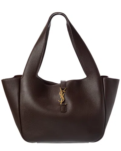 Saint Laurent Le 5 A 7 Bea Leather Tote In Pattern
