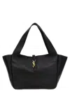 Saint Laurent Le 5 À 7 Bea Shopping Bag In Black