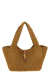 Saint Laurent 'le 5 À 7 Bea' Shopping Bag In Sand