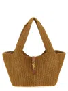 Saint Laurent Le 5 À 7 Bea Tote Bag Beige