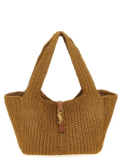 Saint Laurent Le 5 À 7 Bea Tote Bag Beige