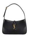 Saint Laurent Le 5 A 7 Ysl Shoulder Bag In Smooth Leather In Black
