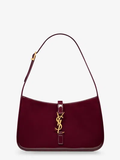 Saint Laurent Le 5 À 7 Shoulder Bag In Red