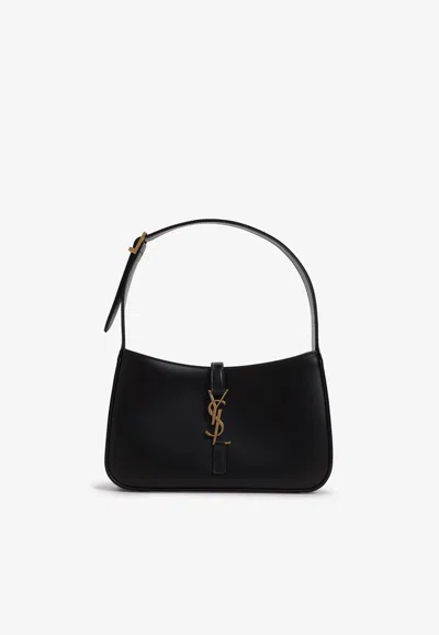 Saint Laurent Le 5 À 7 Hobo Bag In Black