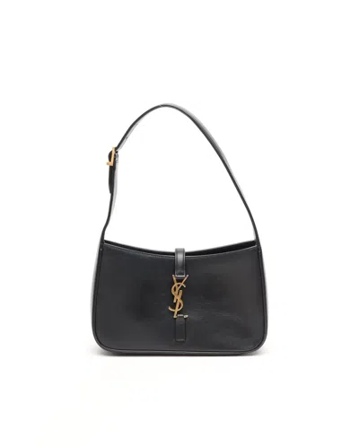 Saint Laurent Le 5 À 7 Hobo Bag In Black