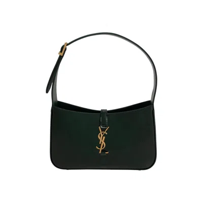 Pre-owned Saint Laurent Le 5 À 7 Hobo Bag 'fir Leaf' | Green | Women's Size Onesize