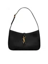 Saint Laurent Le 5 À 7 Hobo Bag In Smooth Leather In Black