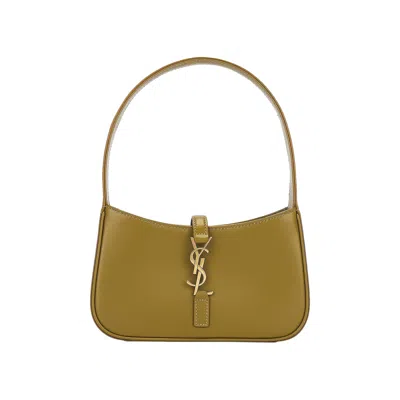 Pre-owned Saint Laurent Le 5 À 7 Hobo Bag 'olive Drab'