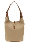 Saint Laurent Le 5 À 7 Hobo Shoulder Bag In Sand