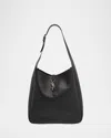Saint Laurent Le 5 À 7 Large Hobo Bag In Smooth Leather