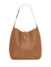 Saint Laurent Le 5 À 7 Large Shoulder Bag In Brown
