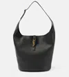 Saint Laurent Le 5 A 7 Hobo Bag In Black