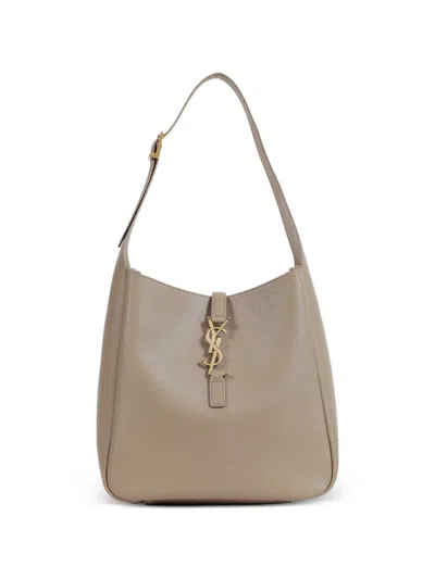 Saint Laurent Le 5 À 7 Schultertasche In Brown
