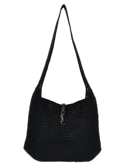 Saint Laurent Le 5 À 7 Midi Shoulder Bag In Black