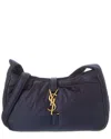 Saint Laurent Le 5 À 7 Mini Nylon Crossbody In Blue
