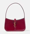 Saint Laurent Le 5 À 7 Mini Patent Leather Shoulder Bag In Red