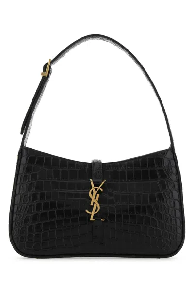 Saint Laurent Le 5 A 7 Mini Shoulder Handbag In Purple