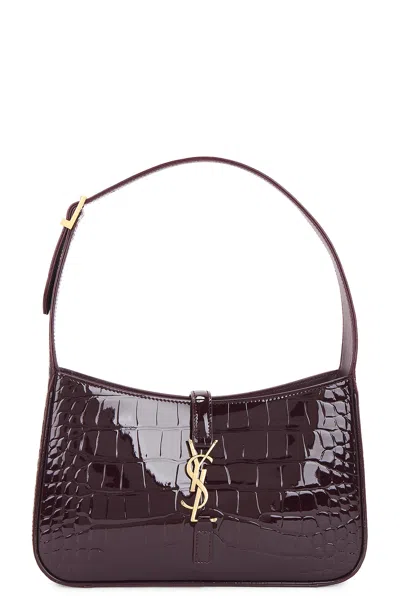 Saint Laurent Le 5 A 7 Shoulder Bag In White
