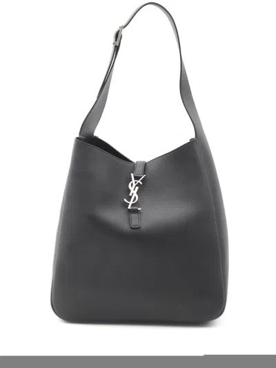 Saint Laurent Le 5 À 7 Shoulder Bag In Black