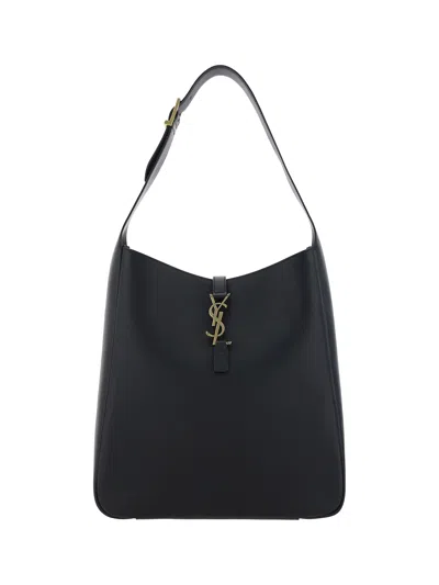 Saint Laurent Le 5 À 7 Shoulder Bag In Black
