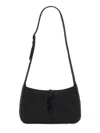 Saint Laurent Evening Shoulder Bag Adjustable Strap In Black