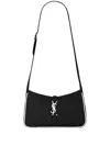 Saint Laurent Schultertasche Mit Logo-schild In Black
