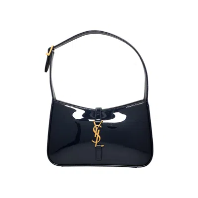 Pre-owned Saint Laurent Le 5 À 7 Shoulder Bag 'dark Notte' In Blue