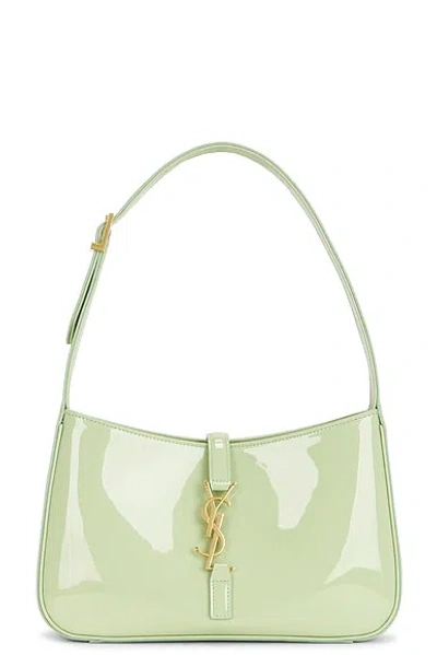 Saint Laurent Le 5 A 7 Shoulder Bag In Green