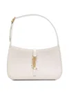 Saint Laurent Le 5 À 7 Shoulder Bag. In White