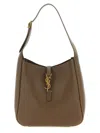 Saint Laurent Le 5 À 7 Shoulder Bags Brown