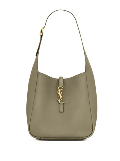 Saint Laurent Shoulder Bags In Green