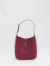 Saint Laurent Le 5 À 7 Small Bag In Red