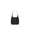 Saint Laurent Le 5 A 7 Ysl Small Hobo In Smooth Supple Leather In Black