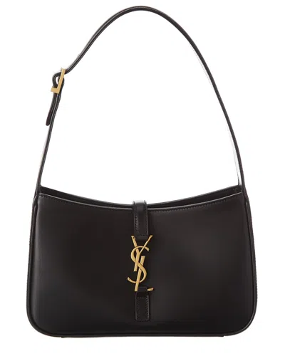 SAINT LAURENT SAINT LAURENT LE 5 À 7 SMOOTH LEATHER HOBO BAG