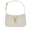 Saint Laurent 'le 5 À 7' Smooth Leather Hobo Bag In White