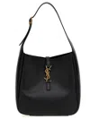 Saint Laurent Large Le 5 A 7 Hobo Bag In Black