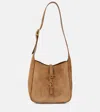 SAINT LAURENT LE 5 À 7 SUPPLE BABY SUEDE SHOULDER BAG