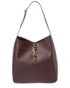 Saint Laurent Le 5 A 7 Supple Large Leather Hobo Bag