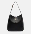 Saint Laurent Le 5 À 7 Supple Large Leather Shoulder Bag In Black
