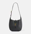 Saint Laurent Le 5 À 7 Mini Textured-leather Shoulder Bag In Black