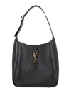Saint Laurent Women Cassandre Shoulder Bag In Black