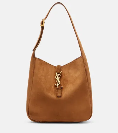 Saint Laurent Le 5 À 7 Supple Small Suede Shoulder Bag