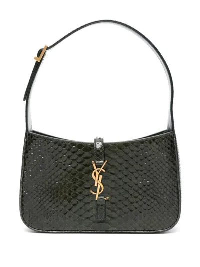 Saint Laurent Le 5 À 7 Tote Bag In Green